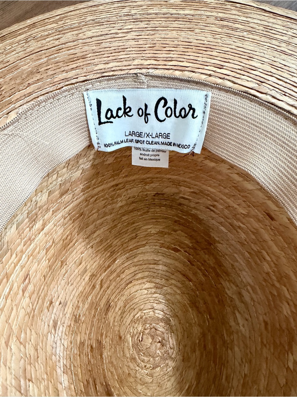 Lack of Color Palma Fedora L/XL - Picture 2 of 3